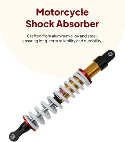 380mm Rear Shock Absorber Multifunction Stable Adjustable Coil Spring Assembly Hydraulic Shock Absorption for 90-250 ATV in Saudi Arabia