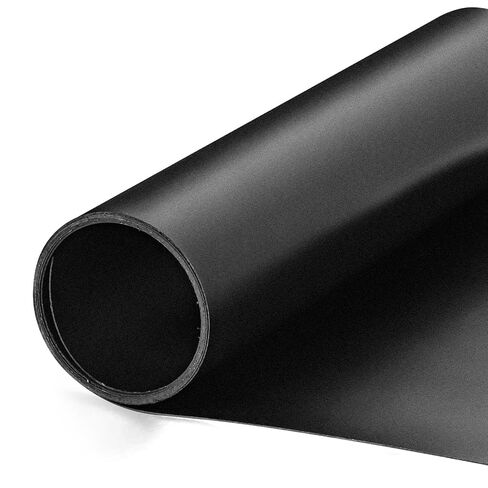 لفة بلاستيكية سوداء مقاس 16 × 96 بوصة بسمك 0.8 مم من مادة البولي بروبيلين الصلبة المرنة المصنوعة من البلاستيك للحرف اليدوية، وحشوات مخصصة، وبطانات واقية لتزيين الأثاث، وقابلة للانحناء بالحرارة حسب الحجم in Kuwait
