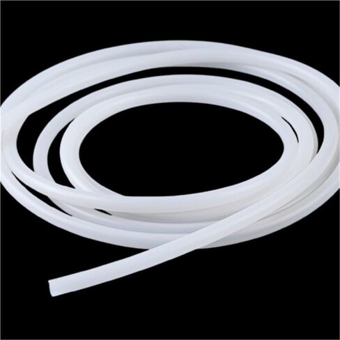 1M Clear Flexible Silicone Tube, Tasteless and High-Temperature Resistant Soft Rubber Pipe 1pc(50 * 60MM) in Saudi Arabia