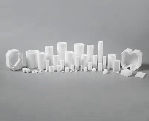 عنصر فلتر مادة البولي إيثيلين، أنبوب مجوف لمرشح PE للمختبر/الصناعة/CEMS، مرشحات صغيرة مسامية، أسطوانية (OutDia*InnerDia*Length، 40 * 34 * 66 مم، 10 قطع) in Kuwait