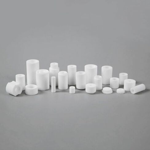 عنصر فلتر مادة البولي إيثيلين، أنبوب مجوف لمرشح PE للمختبر/الصناعة/CEMS، مرشحات صغيرة مسامية، أسطوانية (OutDia*InnerDia*Length، 40 * 34 * 66 مم، 10 قطع) in Kuwait