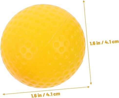 16pcs Hollow Golf Balls Practice Plastic Golf Balls for Boys and Girls Women for Backyard in Kuwait