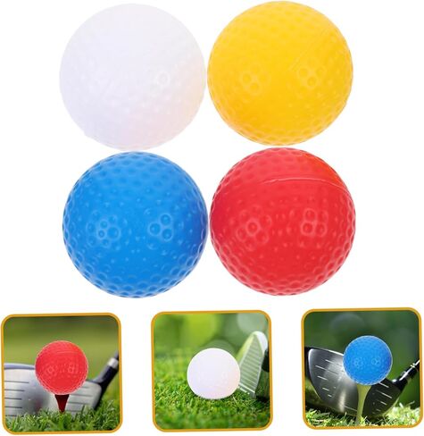 16pcs Hollow Golf Balls Practice Plastic Golf Balls for Boys and Girls Women for Backyard in Kuwait