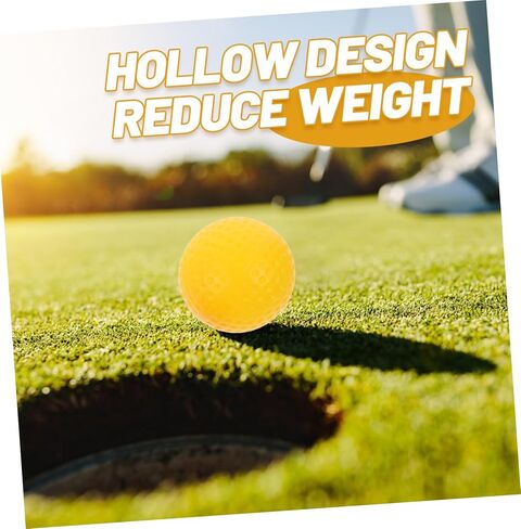 16pcs Hollow Golf Balls Practice Plastic Golf Balls for Boys and Girls Women for Backyard in Kuwait