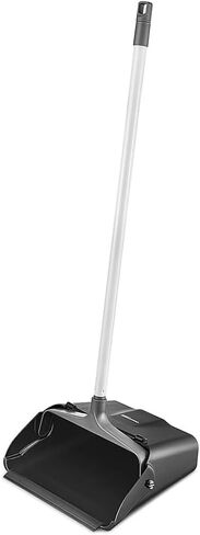 Professional Heavy Duty 36.4" Plastic Upright Dustpans, Black in Kuwait