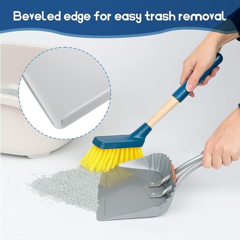 4 Pack 12 inch Heavy Duty Metal Dustpan, Steel Industrial Commercial Dust Pan with Handle, Wide Scooper Dust, Debris Sweeping Tool for Indoor, Outdoor, Fireplace, Silver in Saudi Arabia
