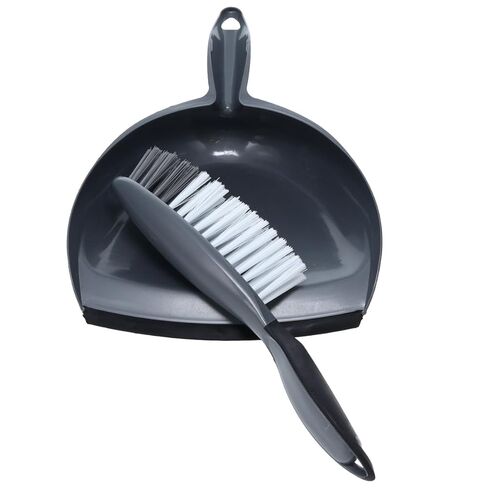 Helpmate Large Dust Pan Set RP936001 13in Dustpan and Brush Set Commercial Cleaning with Ergonomic Handle Semi Truck Supplies and Accessories in Saudi Arabia