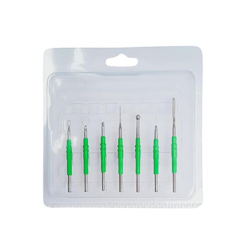 Comprehensive Set of 7 Advanced Electrode Tips The Art-E1 Series, Including G1, G2, G3, G4, G5, G8 and G9 in Kuwait