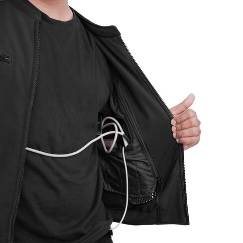 LVAD HeartMate Men’s Textile Jacket –Durable All-Season LVAD Apparel for HeartMate 2 & 3 Patients -Battery Controller Pockets (XX-Large) in Kuwait