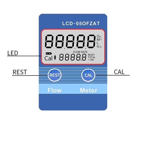 عداد السوائل 30-1200L/ساعة أجهزة الاستشعار DN10 تأثير أجهزة الاستشعار المياه النفط مقياس الجريان أداة قياس in Kuwait