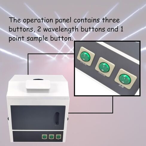 110V UV Ultraviolet Analyzer Three - use Dark Box Type Ultraviolet Analyzer 254nm and 365nm Wavelength Lab Ultraviolet Analysis Tester Fluorescence Detector in Saudi Arabia