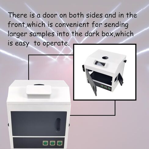 110V UV Ultraviolet Analyzer Three - use Dark Box Type Ultraviolet Analyzer 254nm and 365nm Wavelength Lab Ultraviolet Analysis Tester Fluorescence Detector in Saudi Arabia