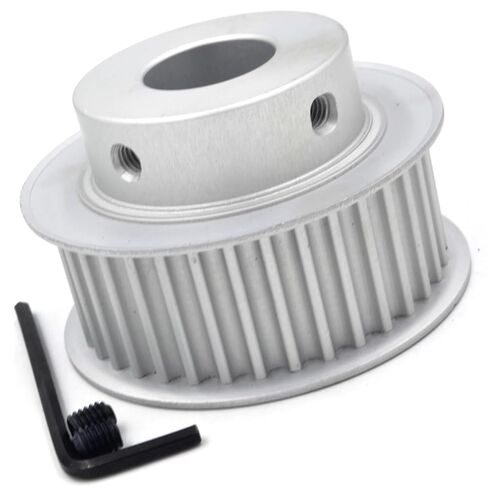 32 34 Teeth HTD 5M Timing Pulley BF Bore 8/10/12/14/15/16/17/18/19/20/22/24/30mm for HTD5M Belt Width 15/20/25mm 32T 34T(6.35mm-(BF Shape),32 Teeth,15mm) in Saudi Arabia