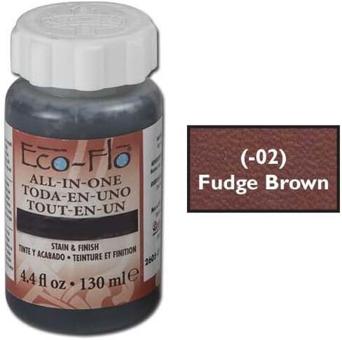 Tandy Leather Eco-Flo All-in-One Stain & Finish 4.4 fl. oz. (132 ml) Acorn Brown 2605-03 in Saudi Arabia