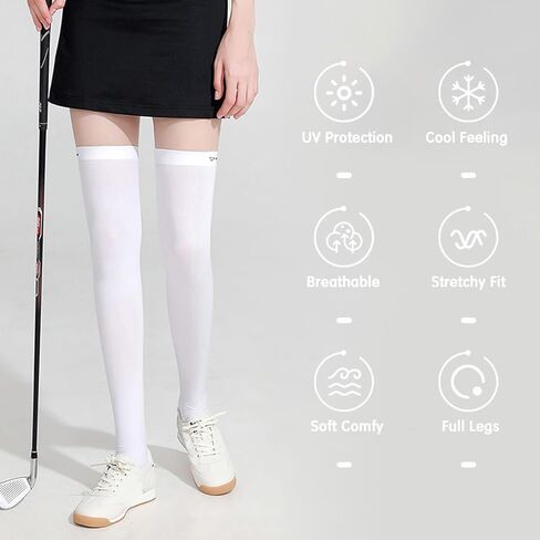 1 Pairs Leg Sleeves, Compression Leg Sleeve, Sports Leg Knee Sleeve for Men Women Basketball Football Running in Saudi Arabia