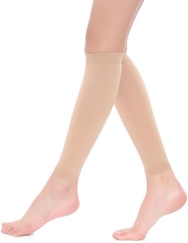 Compression Leg Sleeves Socks for Men & Women, Calf Support Breathable Sleeves for Running, Athletic & Daily Use in Saudi Arabia