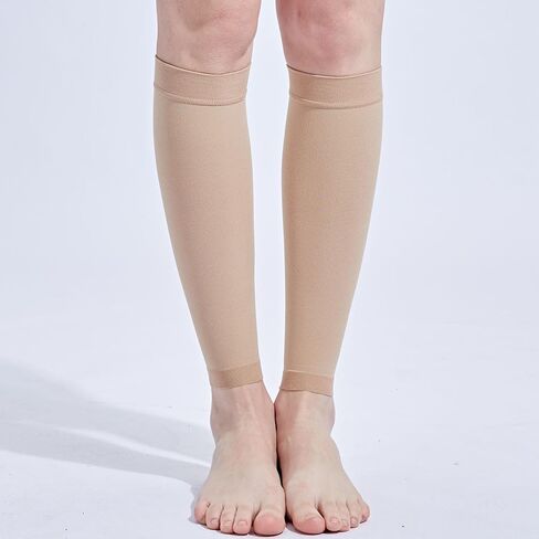 Compression Leg Sleeves Socks for Men & Women, Calf Support Breathable Sleeves for Running, Athletic & Daily Use in Saudi Arabia