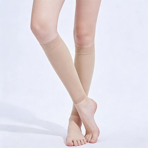 Compression Leg Sleeves Socks for Men & Women, Calf Support Breathable Sleeves for Running, Athletic & Daily Use in Saudi Arabia