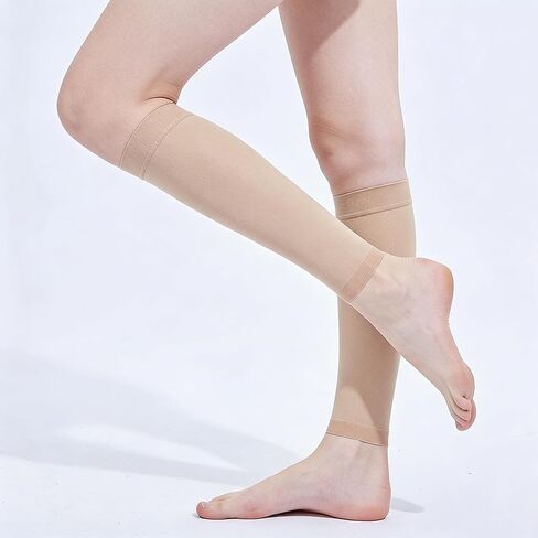 Compression Leg Sleeves Socks for Men & Women, Calf Support Breathable Sleeves for Running, Athletic & Daily Use in Saudi Arabia