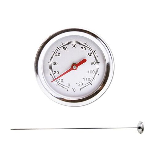 ميزان حرارة السماد مع 36.4 بوصة من الفولاذ المقاوم للصدأ، ميزان حرارة التربة، موازين حرارة البستنة، موازين حرارة القش للسماد، أدوات الزراعة العضوية الاحترافية in Kuwait