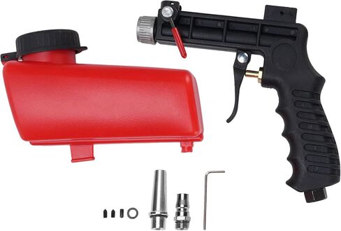 Zunate Pneumatic Sandblaster Adjustable Handheld Machine, Ideal for Sandblasting Polishing, Cleaning HardtoReach Areas, Removing Paint and Oxidation in Saudi Arabia