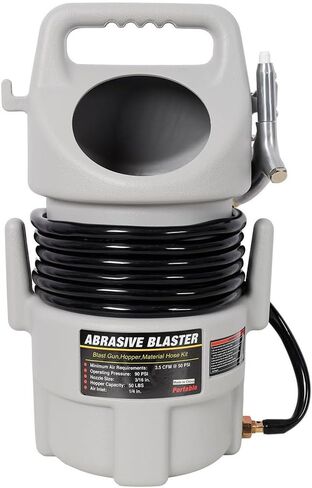 مجموعة مسدسات الرمل الهوائية خفيفة التحمل، مجموعة أدوات ناسفة كاشطة محمولة مع فاصل الزيت والماء وفوهة تمديد، لإزالة الصدأ، وتجريد الطلاء، وتنظيف السطح، من أجل الأعمال اليدوية، ورشة العمل in Kuwait