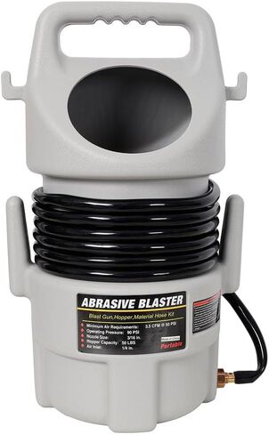 مجموعة مسدسات الرمل الهوائية خفيفة التحمل، مجموعة أدوات ناسفة كاشطة محمولة مع فاصل الزيت والماء وفوهة تمديد، لإزالة الصدأ، وتجريد الطلاء، وتنظيف السطح، من أجل الأعمال اليدوية، ورشة العمل in Kuwait