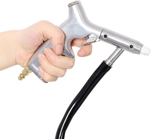 مجموعة مسدسات الرمل الهوائية خفيفة التحمل، مجموعة أدوات ناسفة كاشطة محمولة مع فاصل الزيت والماء وفوهة تمديد، لإزالة الصدأ، وتجريد الطلاء، وتنظيف السطح، من أجل الأعمال اليدوية، ورشة العمل in Kuwait