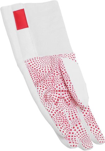 Jiawu Leather Fencing Glove, High Grip Anti Slip FIE Approved Competition Glove, Ergonomic Flexible Design with Breathable Lining for Foil Epee Saber Training (M) in Saudi Arabia