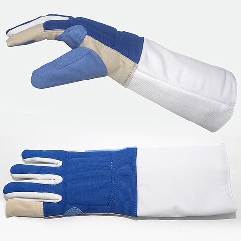 قفاز المبارزة قفازات اليد اليمنى للمبارزة قفازات جلدية غير قابلة للانزلاق قابلة للتعديل للبالغين مقاومة للثقب قابلة للتنفس مبطنة بالقطن / معدات إيبي للتدريب واللعبة in Kuwait