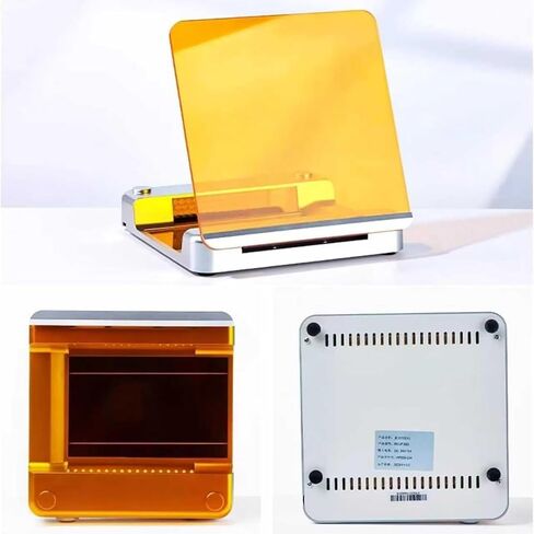Lab Blue LED Light Transilluminator, Blue Light Gel Cutter, 5mm Amber Filter, 70x160mm Observation Area, Max Wavelength 470nm, Matrix Double-Sided Illumination in Saudi Arabia