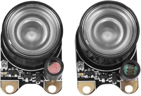 Infrared LED Fill Lights for Camera High Performance 850nm Night Vision Illumination Compact Lightweight Design Easy Mount with Screws and Nuts 1 Pair Kit in Saudi Arabia