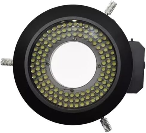 Industrial Microscope Polarizing Ring Light LED Illuminator, Adjustable Angle Polarized Light for Chip Inspection Tool in Saudi Arabia