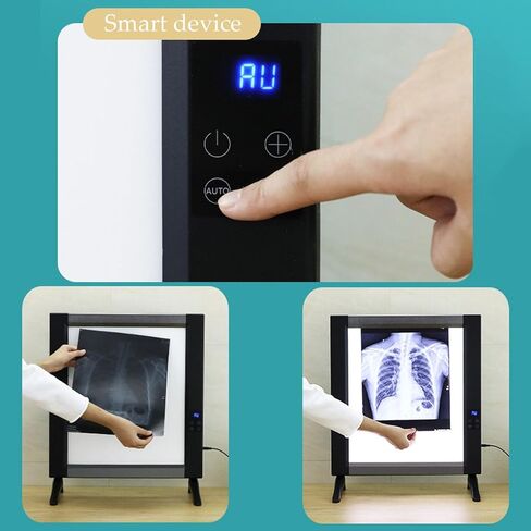 عارض أفلام الأشعة السينية المحمول مع حامل، سطوع قابل للتعديل 0-100%، مثالي للعيادات والمستشفيات، أداة عرض LED لأفلام الأشعة السينية in Kuwait