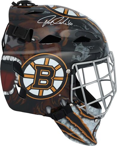 Tuukka Rask Boston Bruins Autographed Replica Goalie Mask - Autographed NHL Helmets and Masks in Saudi Arabia