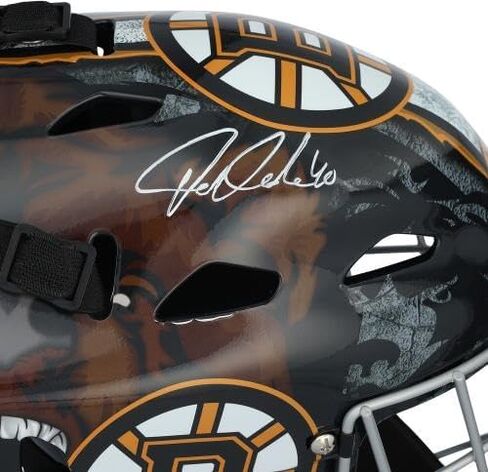 Tuukka Rask Boston Bruins Autographed Replica Goalie Mask - Autographed NHL Helmets and Masks in Saudi Arabia