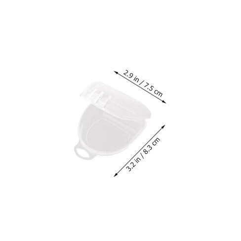 5pcs Boxing Storage Box with Lid, Portable Tooth Socket Case for Tooth Guards and Retainers, Compact Denture Care Organizer for Sports Use in Saudi Arabia