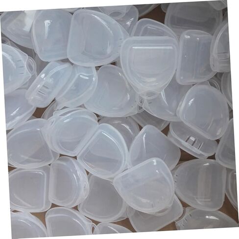 5pcs Boxing Storage Box with Lid, Portable Tooth Socket Case for Tooth Guards and Retainers, Compact Denture Care Organizer for Sports Use in Saudi Arabia