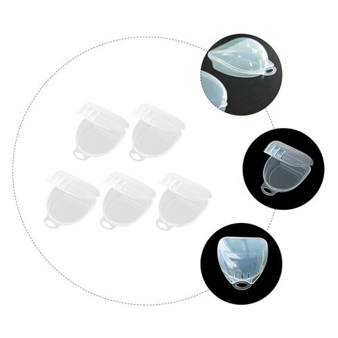5pcs Sports Boxing Mouth Guard Storage Boxes, Sturdy Tooth Socket Containers for Adult Denture Protection and Orthodontic Retainer Organization, Portable Household Case for Boxing in Saudi Arabia