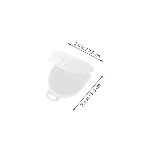 Zerodeko 5pcs Sports Boxing Mouth Guard Storage Boxes, Portable Tooth Holder Cases Compact Denture Storage Containers for Orthodontic and Dental Use in Saudi Arabia