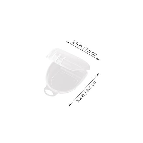 TIDTALEO 5pcs Orthodontic Retainer Storage Boxes with Lid, Lightweight Tooth Socket Organizing Cases for Dental Braces and Mouth Guards, Portable Denture Care Containers for Travel and Home in Saudi Arabia