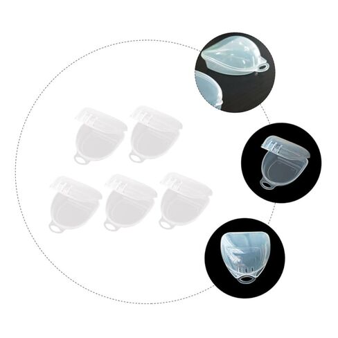 Baluue 5pcs Portable Mouth Guard Box Dental Holder Storage Containers for Sports Tooth Guards, Household Retainer Cases, Compact Protective Enclosure for Orthodontic Use in Saudi Arabia