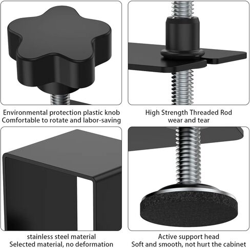 Drawer Clamps Stainless Steel Drawer Fixing Clips Front Installation Clamps Fast Jig Cabinet Tool Stable For Tables in Saudi Arabia