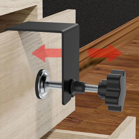 Drawer Clamps Stainless Steel Drawer Fixing Clips Front Installation Clamps Fast Jig Cabinet Tool Stable For Tables in Saudi Arabia