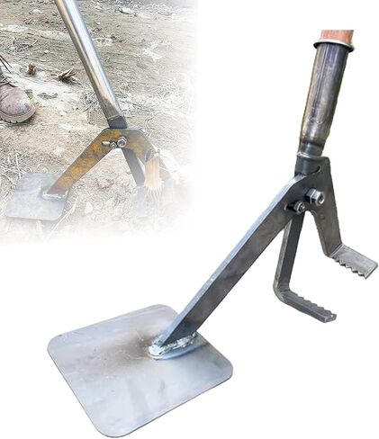 Heavy Duty Stump Remover Tool, Load-Bearing Leverage Tree Root Puller for Sapling & Fence Post Extraction, Labor-Saving Lawn Garden Equipment in Saudi Arabia