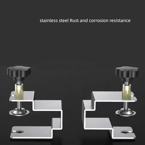 Drawer Clamps Universal Auxiliary Drawer Front Installation Clamps Fixingnew Stainless Steel Woodworking Fixator Adjustable Fixing Clip in Saudi Arabia