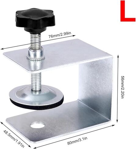 Drawer Clamps Large Drawer Front Installation Fixing Clamp Hardware Jig Mounting Clip Fasten Stainless Steel Home Improvement Woodworking Tool in Saudi Arabia