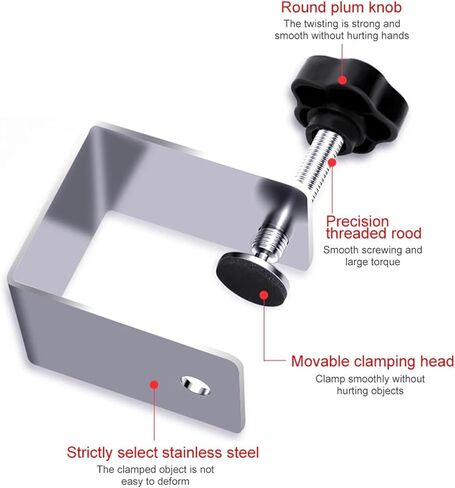 Drawer Clamps Large Drawer Front Installation Fixing Clamp Hardware Jig Mounting Clip Fasten Stainless Steel Home Improvement Woodworking Tool in Saudi Arabia