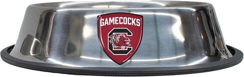 Littlearth NCAA South Carolina Fighting Gamecocks وعاء الحيوانات الأليفة اليومي، كبير in Saudi Arabia