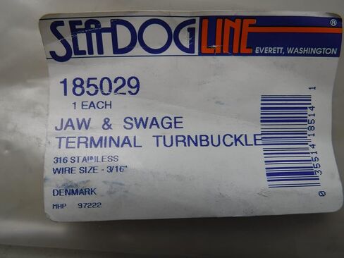 فك خط Sea Dog وطرف Swage TURNBUCKLE in Saudi Arabia
